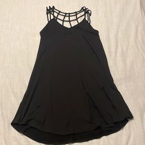 Aly’s Black Strappy Dress